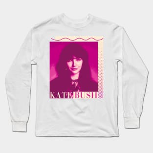 Kate Bush /// Vintage design Long Sleeve T-Shirt